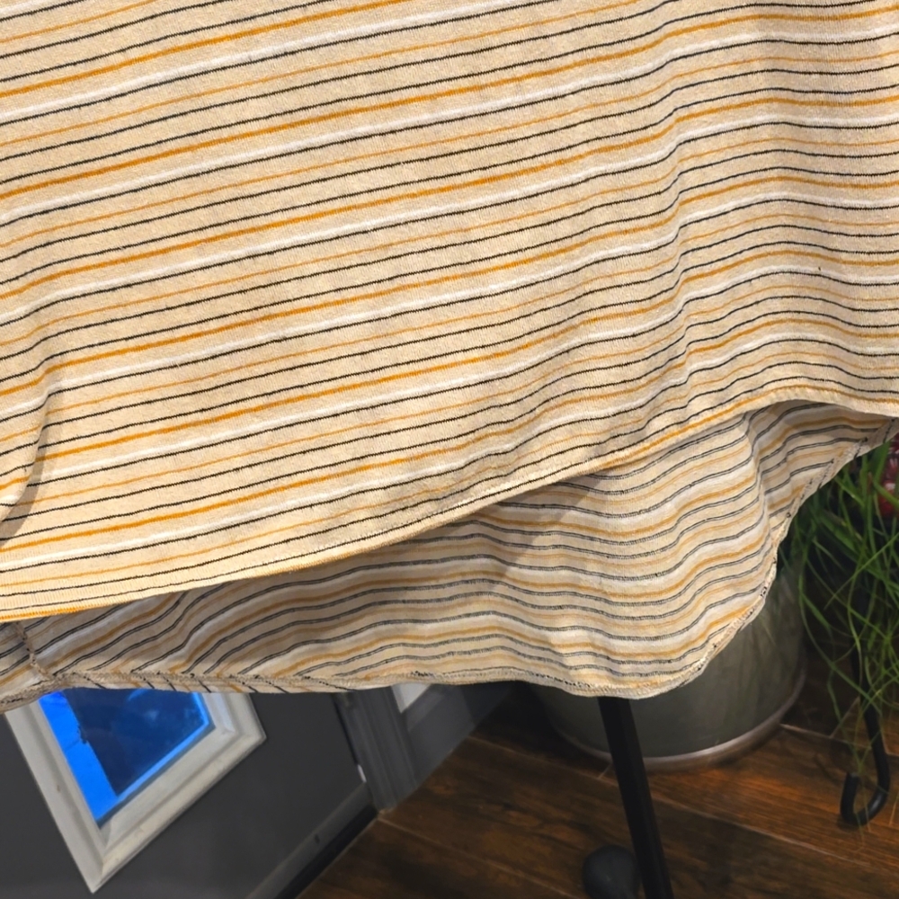 Prana Women's Striped Cream and Tan Skirt - Picture 7 of 7